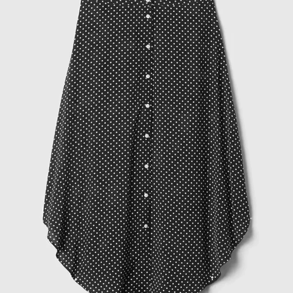 GAP Crepe Handkerchief Hem Midi Skirt  NWT - Picture 2 of 7